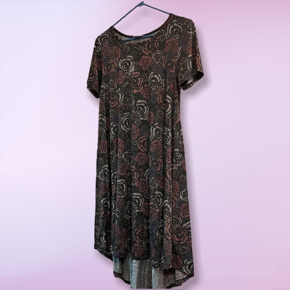 Floral Lularoe Carly Dress